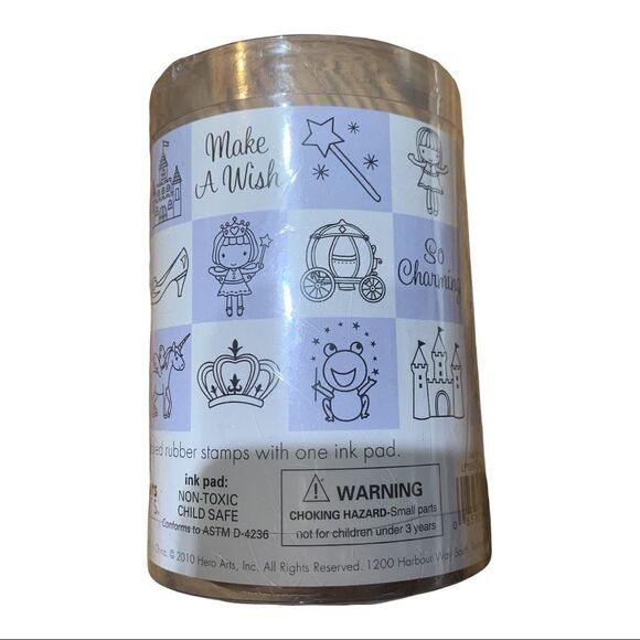 Hero Arts Crafts “Fairy Princess” 18 Wood block Stamps + Ink - Picture 3 of 8